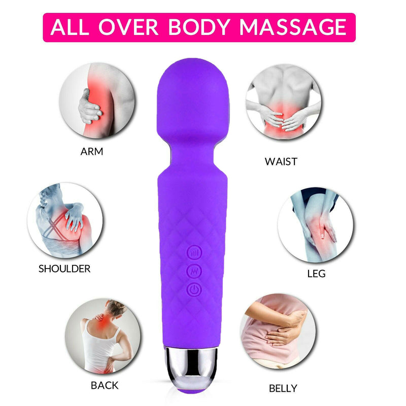 Magic Massage Wand Muscle Relaxation Massager 20 Speed
